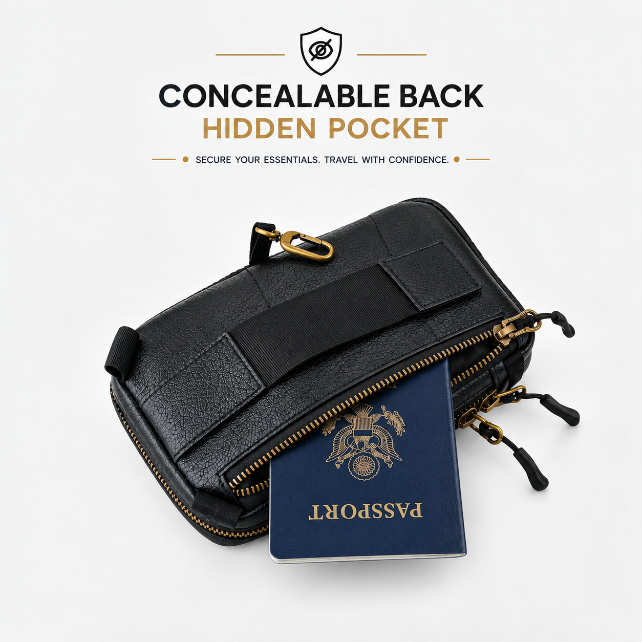 Bagsy Travel Sling Bag - Organized & Protected Travel
