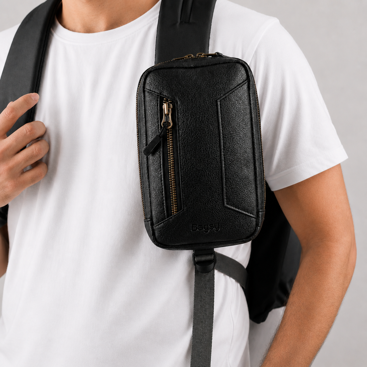 Bagsy Travel Sling Bag - Organized & Protected Travel