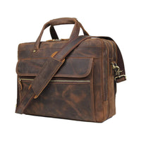 Crazy Horse Handmade Buffalo Leather Briefcase