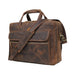 Crazy Horse Handmade Buffalo Leather Briefcase